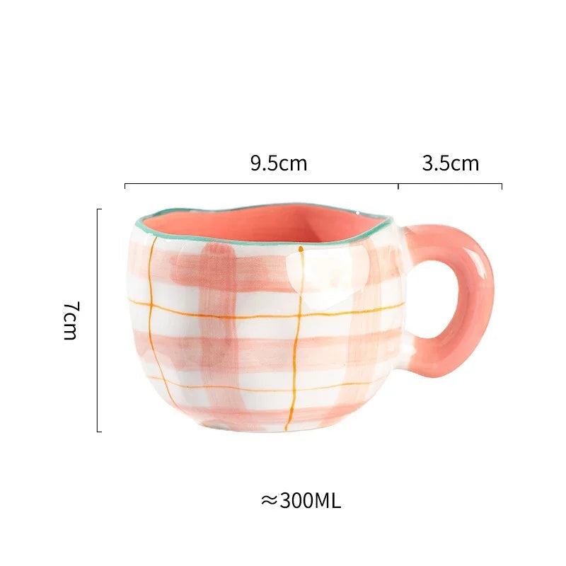 Hand-Painted Korean Style Mug, 10 oz - view 11