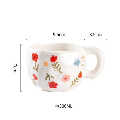 Hand-Painted Korean Style Mug, 10 oz - view 12