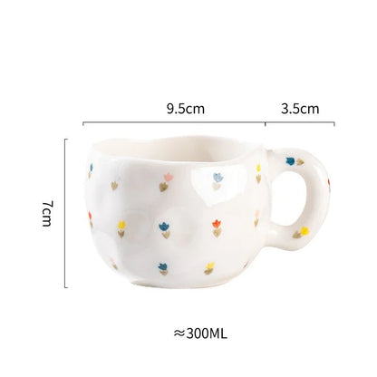 Hand-Painted Korean Style Mug, 10 oz - view 15