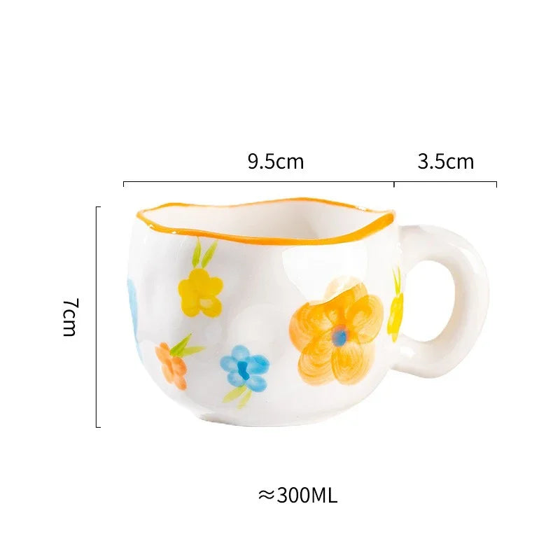 Hand-Painted Korean Style Mug, 10 oz - view 18