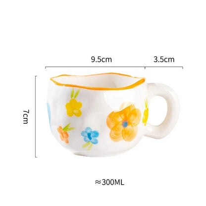Hand-Painted Korean Style Mug, 10 oz - view 18
