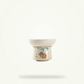 Handmade Blue and White Ceramic Tea Strainer for Loose Leaf Tea