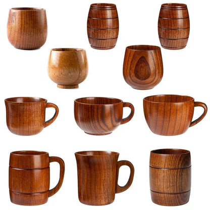 Handmade Jujube Wood Tea Cup