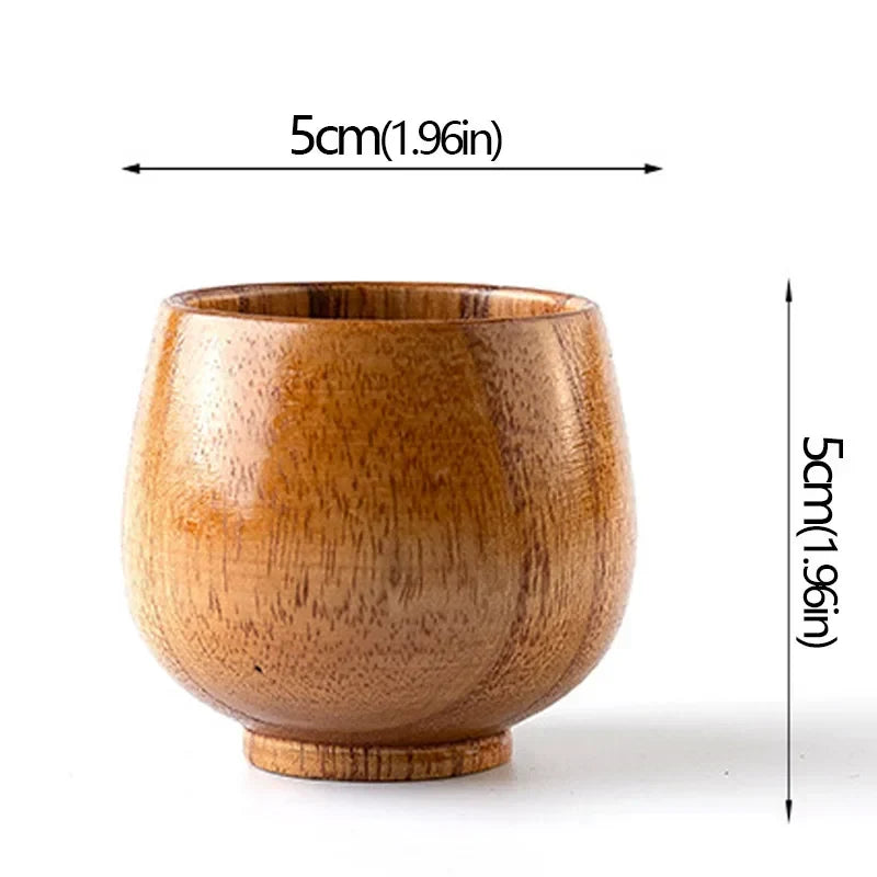 Handmade Jujube Wood Tea Cup - view 10