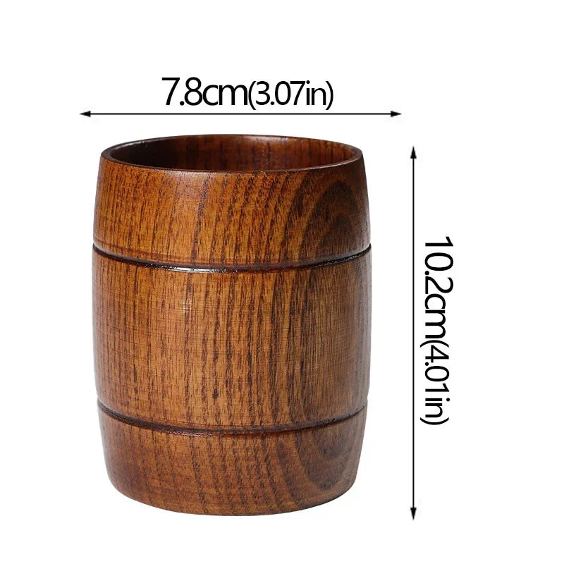Handmade Jujube Wood Tea Cup - view 11