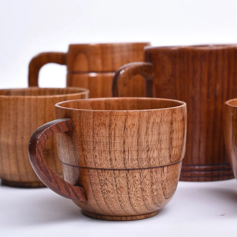 Handmade Jujube Wood Tea Cup - view 6