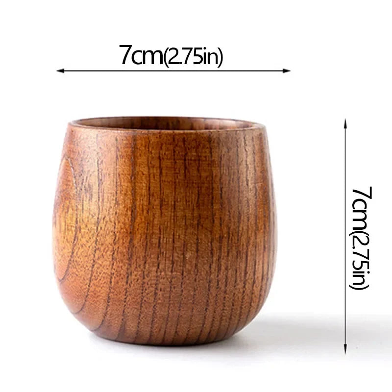 Handmade Jujube Wood Tea Cup - view 9