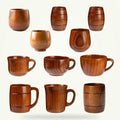 Handmade Jujube Wood Tea Cup