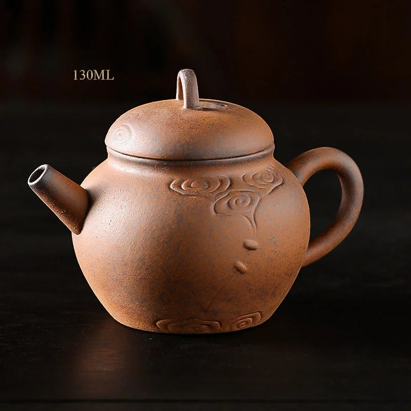 Handmade Stoneware Teapot, 4 oz - view 12