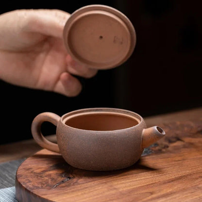 Handmade Stoneware Teapot, 4 oz - view 2