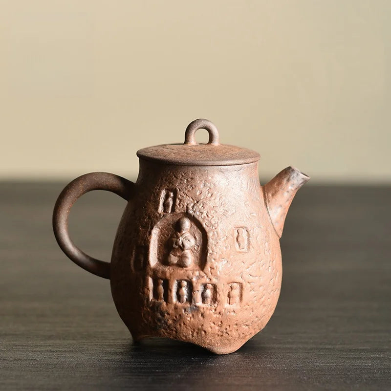 Handmade Stoneware Teapot, 4 oz - view 20