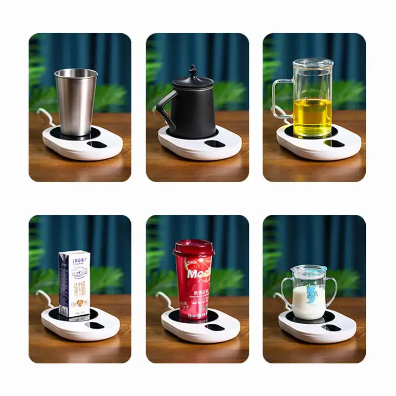 Induction mug warmer for tea and coffee