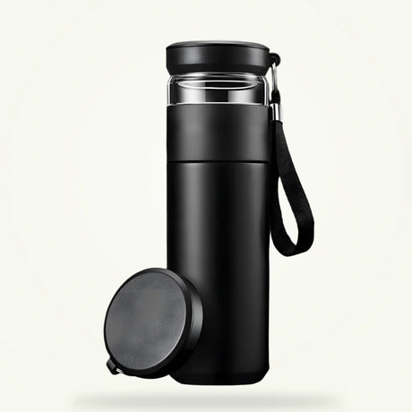 Insulated Tea Thermos with Infuser, 500ml Stainless Steel