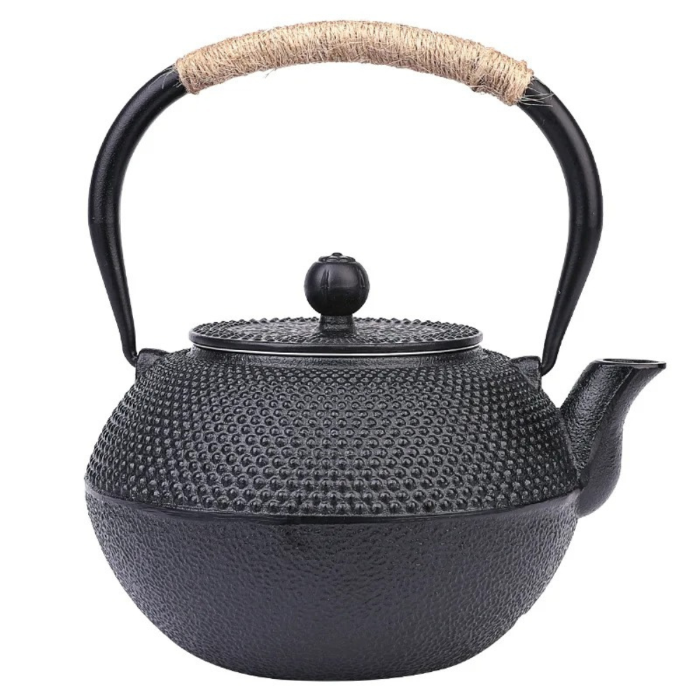 Enameled cast iron teapot 1.2 liter capacity