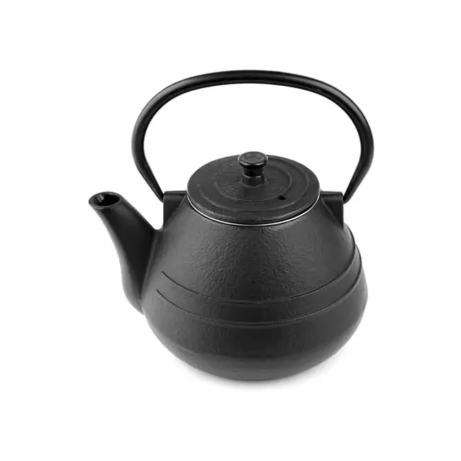 Japanese cast iron teapot 1 liter with enamel interior