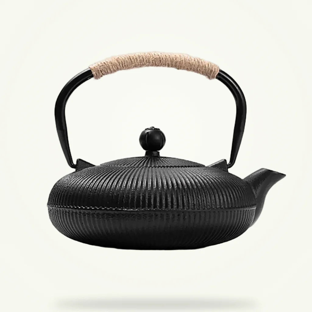 Japanese Cast Iron Teapot 800ml, product photo on a plain background