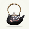 Japanese Cast Iron Teapot with Cherry Blossom Design - 1200 ml