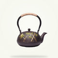 Japanese Cast Iron Teapot with Forged Decor, 1.2L