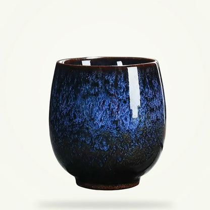 Japanese Ceramic Espresso Cup, product photo on a plain background