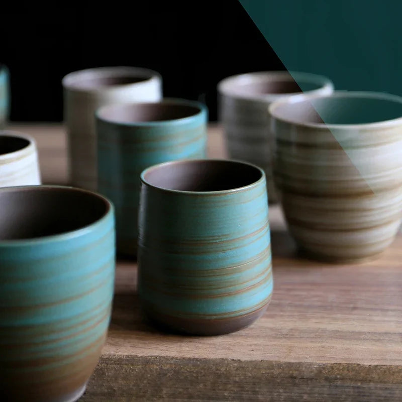 Japanese Raku Pottery Tea Cup - view 4