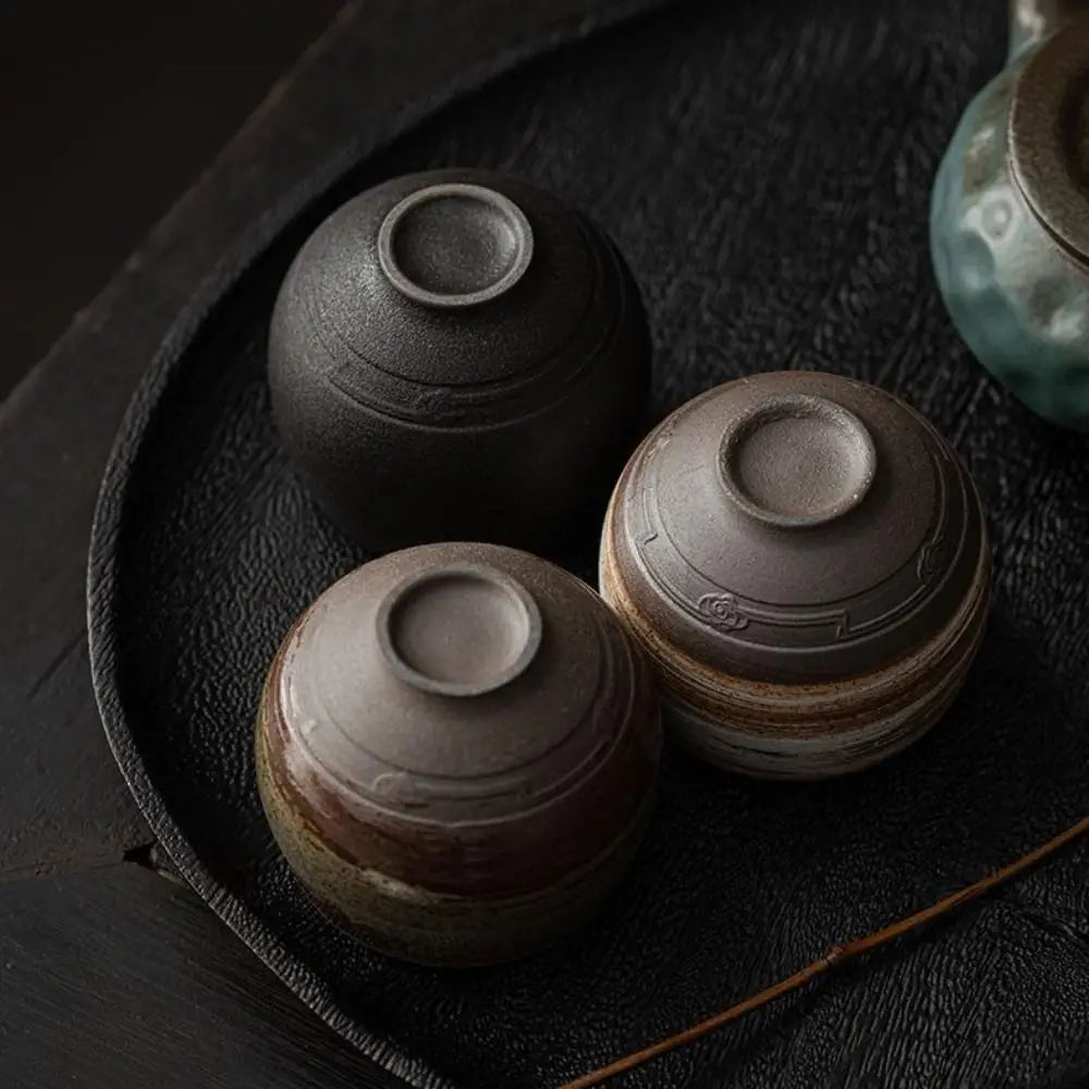 Japanese Stoneware Tea Cup, 2.7 oz - view 3