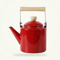 Japanese Vintage Red Porcelain Teapot