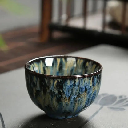 Kiln-Change Glaze Gongfu Cup - view 10