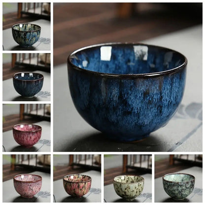 Kiln-Change Glaze Gongfu Cup - view 2