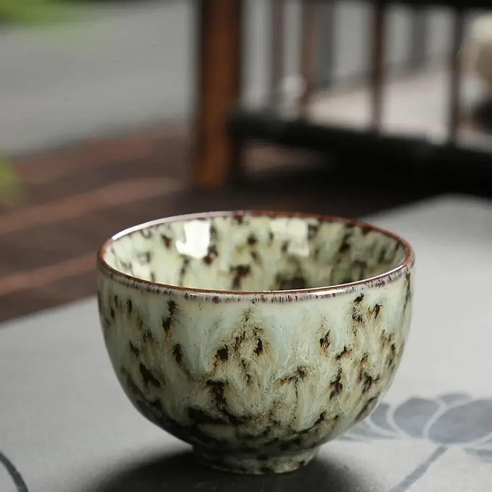 Kiln-Change Glaze Gongfu Cup - view 4