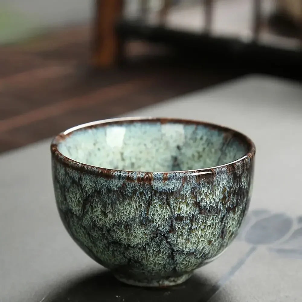 Kiln-Change Glaze Gongfu Cup - view 5