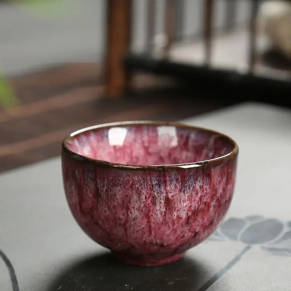 Kiln-Change Glaze Gongfu Cup - view 7