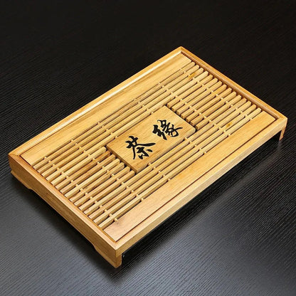Large Carved Wood Gongfu Tea Table - view 10