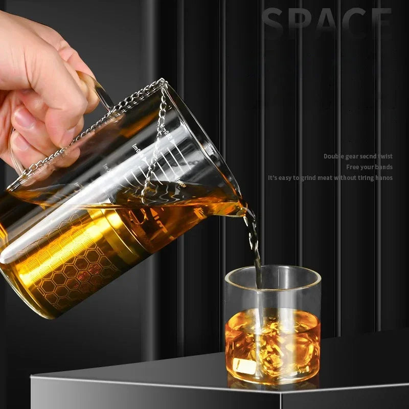 Large tea infuser sized for family teapot brewing loose leaf