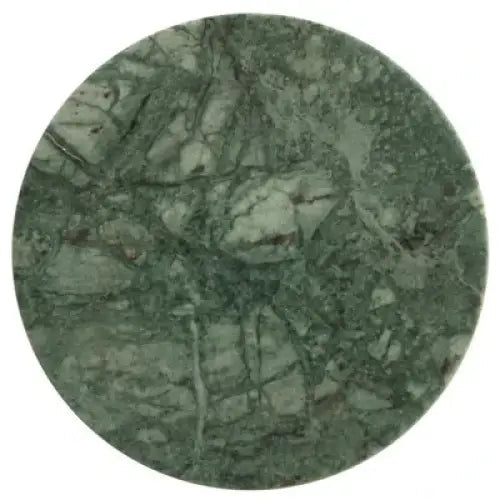 Dark green marble saucer for tea cup
