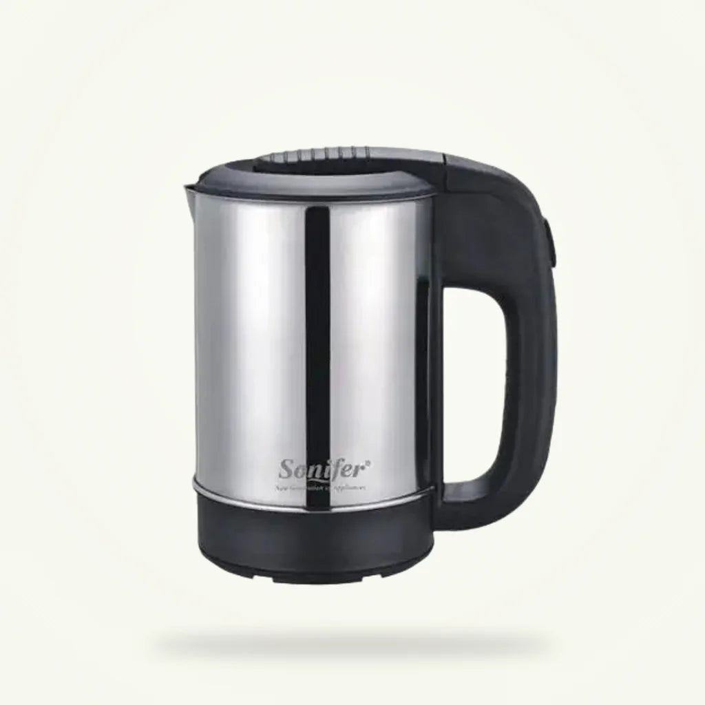 Mini Electric Kettle 0.5 Liter Cordless Travel Tea Kettle, product photo on a plain background