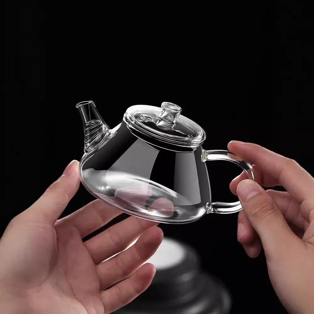 Mini Glass Teapot with Filter