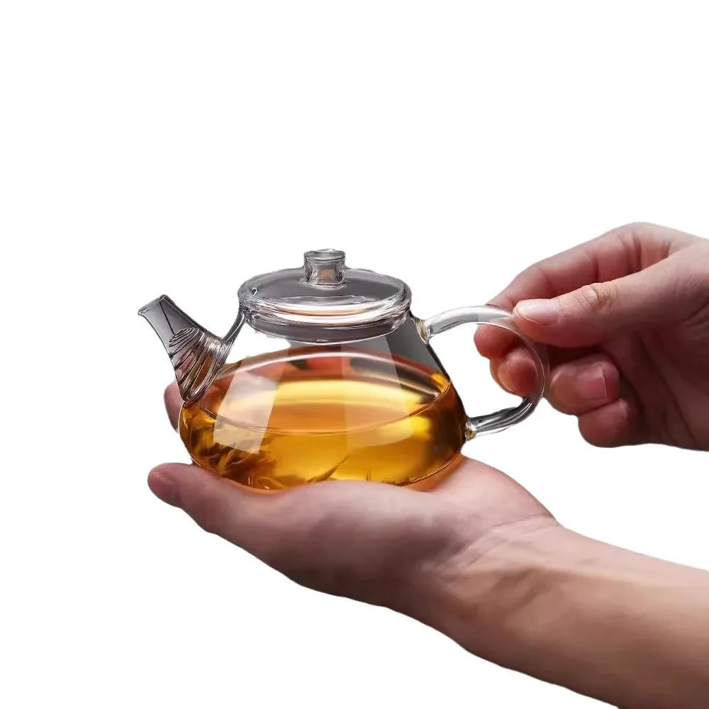 Mini Glass Teapot with Filter - view 5