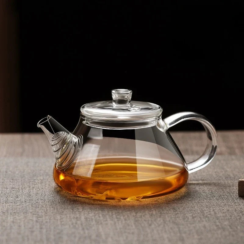 Mini Glass Teapot with Filter - view 6