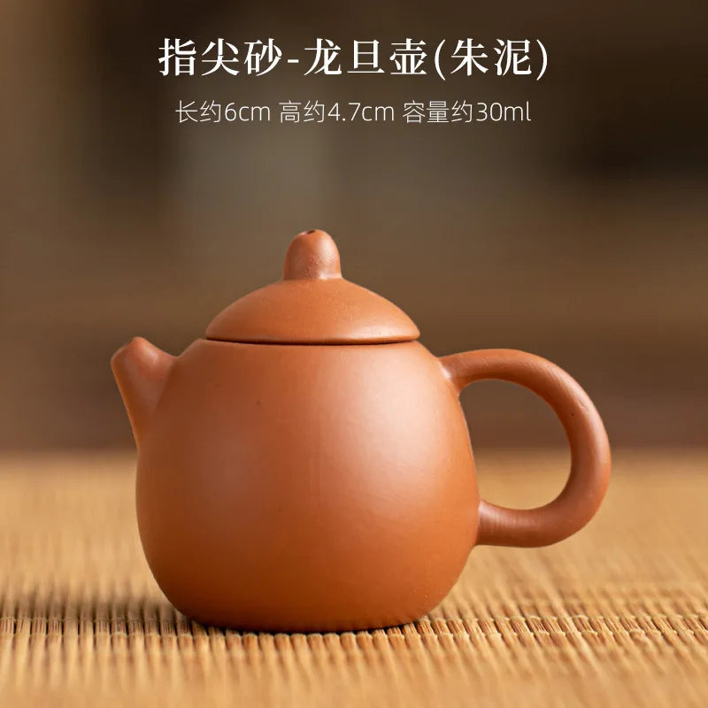 Mini Yixing Clay Teapot, 2 oz - view 11