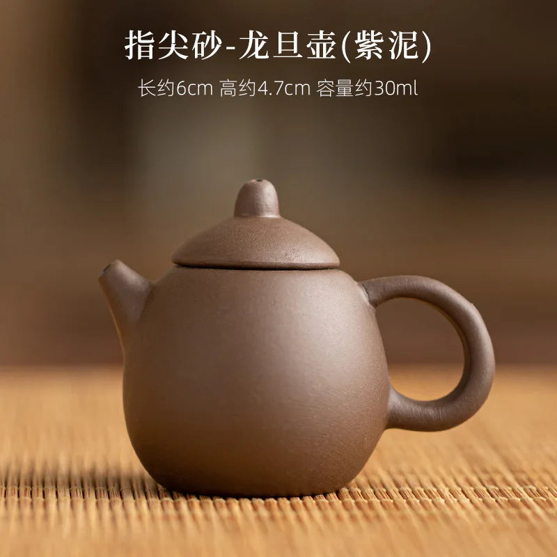 Mini Yixing Clay Teapot, 2 oz - view 12