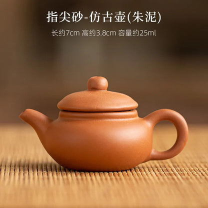 Mini Yixing Clay Teapot, 2 oz - view 14