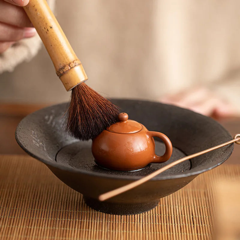 Mini Yixing Clay Teapot, 2 oz - view 3