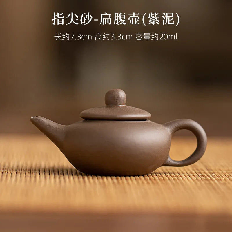 Mini Yixing Clay Teapot, 2 oz - view 6