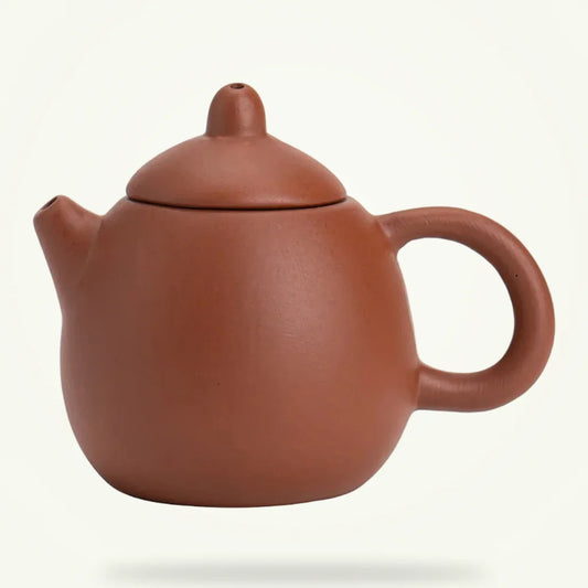 Mini Yixing Clay Teapot, 2 oz, product photo on a plain background