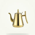 Moroccan Teapot for Induction & Stovetop - Stainless Steel, 1L & 1.5L