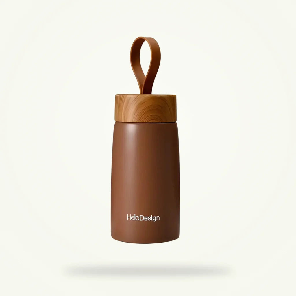 Nordic Insulated Tea Bottle, Stainless Steel, 260 ml, 4 Colors, product photo on a plain background