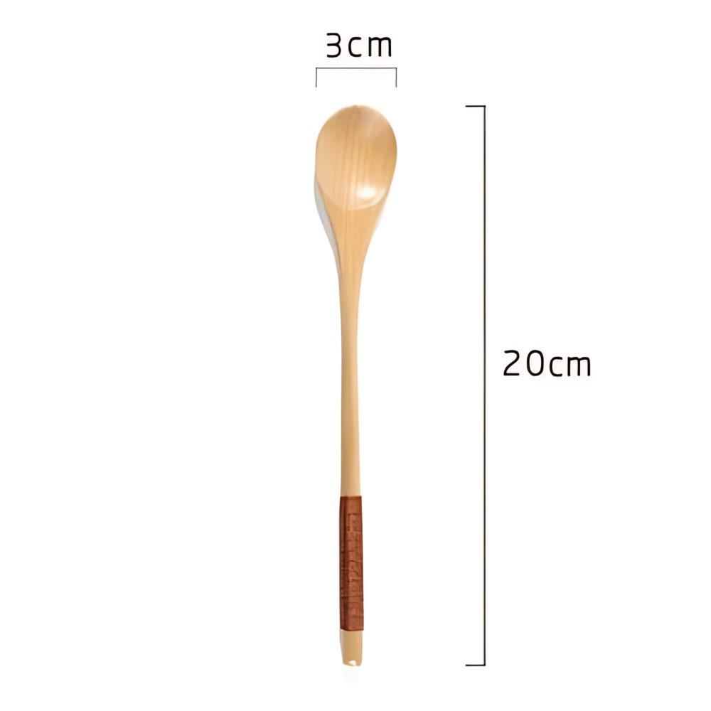 Olive wood tea spoon set for gifting