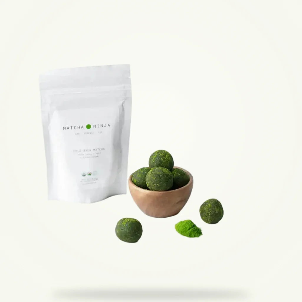 Organic Matcha Green Tea Powder - Ceremonial Grade, 70 Servings, product photo on a plain background