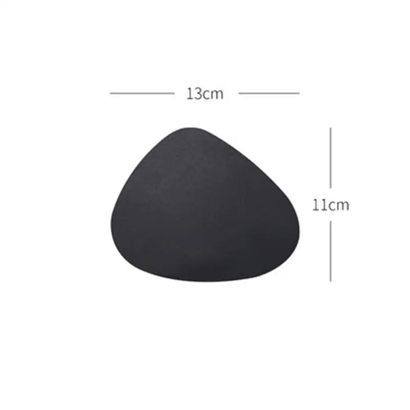 oval-coaster-for-tea-cups Black