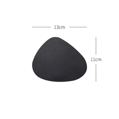oval-coaster-for-tea-cups Black